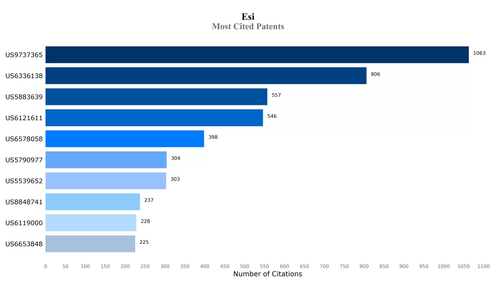 Most Cited Patents